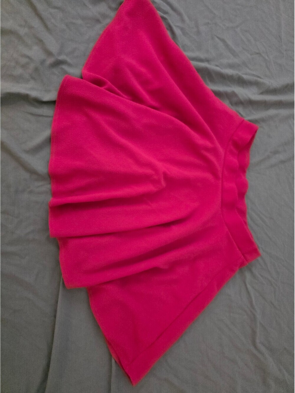 MOXEAY Pink Pleated Skater Skirt Size Large